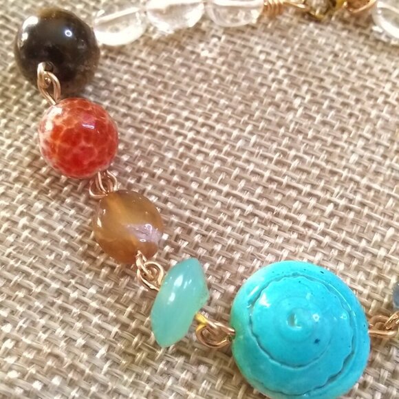 Crafted by Hand & Guided by Spirit! Soulful Chakra Bracelet! High End City Chic - Picture 6 of 13